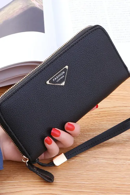 Vegan Leather High Quality Luxury Trendy Colorful Women’s Wallet