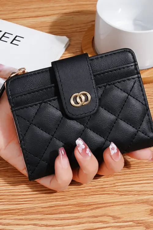 Vegan Leather High Quality Luxury Trendy Colorful Women’s Wallet