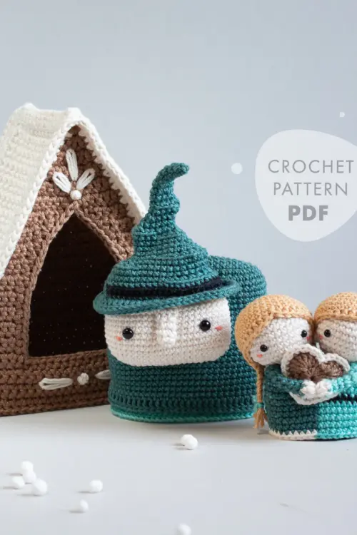 Crochet Pattern . Hansel & Gretel . Matryoshka (Digital Product PDF) DIY